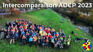 Intercomparaison ADCP Sault-Brénaz 2023 du GDH (Groupe Doppler Hydrométrie)
